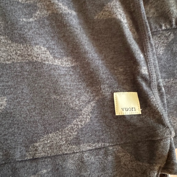 Vuori Black Gray Camo Halo Essential Hoodie - Picture 2 of 2
